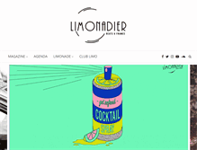 Tablet Screenshot of limonadier.net